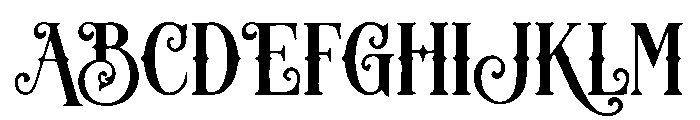 Blistaro Font UPPERCASE