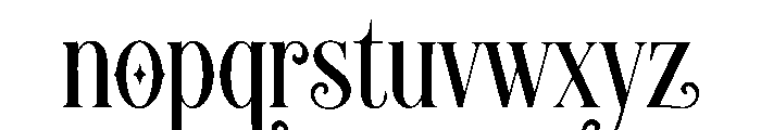 Blistaro Font LOWERCASE