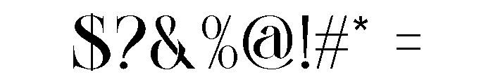 Blittenk Font OTHER CHARS