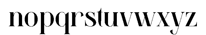 Blittenk Font LOWERCASE