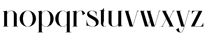 Blittgin Font LOWERCASE