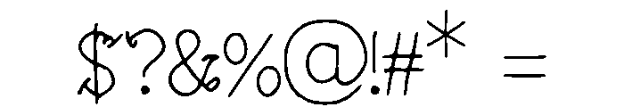Blobkin Font OTHER CHARS