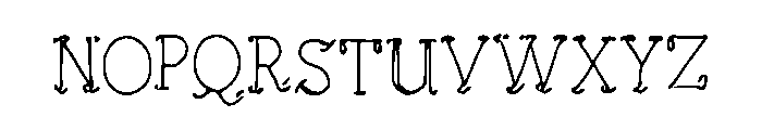 Blobkin Font LOWERCASE