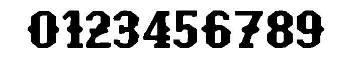 Block Based Font OTHER CHARS