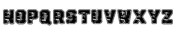 Block College Regular Font LOWERCASE