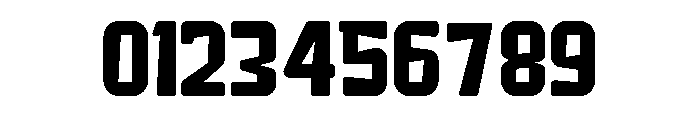 Block Fury Bold Font OTHER CHARS