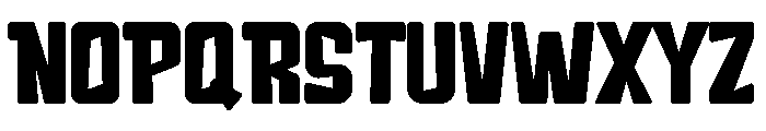Block Fury Bold Font UPPERCASE