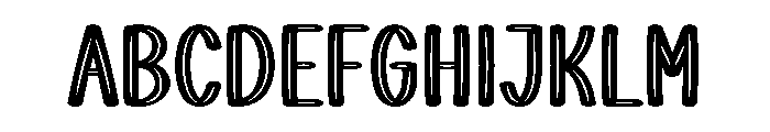 Block Handwriting FONT