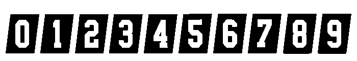Block Point Regular Font OTHER CHARS