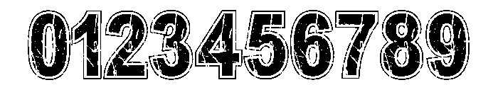 Block Retro Regular Font OTHER CHARS