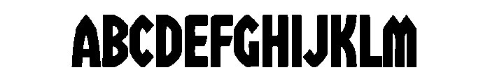 Block Riot Font UPPERCASE