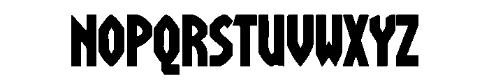 Block Riot Font UPPERCASE