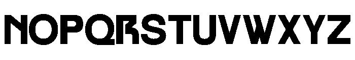 Blockat Regular Font UPPERCASE