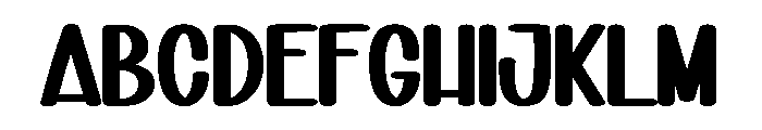 Blockchains Font UPPERCASE