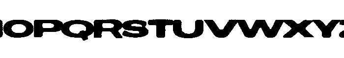 Blockpaper Expanded Font UPPERCASE