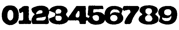 Blockpaper Regular Font OTHER CHARS