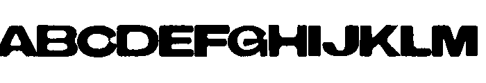 Blockpaper Regular Font UPPERCASE