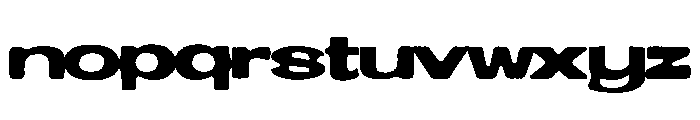 Blockpaper Regular Font LOWERCASE