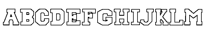 Blocksmith Outline FONT