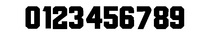 Blockstrike Font OTHER CHARS