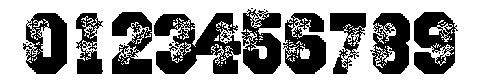 Blockton Christmas Font OTHER CHARS