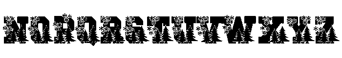 Blockton Christmas Font LOWERCASE
