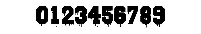 Blockton Halloween Font OTHER CHARS