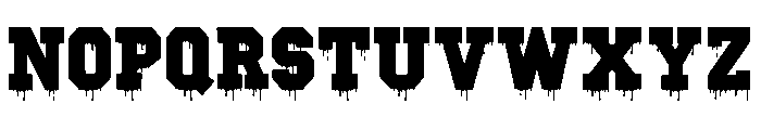 Blockton Halloween Font UPPERCASE