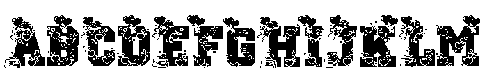 Blockton Valentine Font UPPERCASE