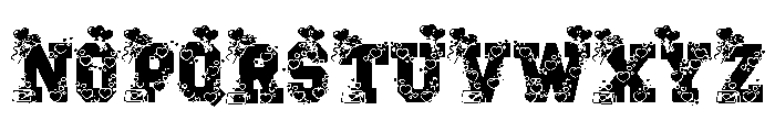 Blockton Valentine Font UPPERCASE