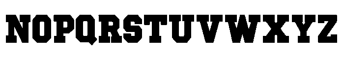 Blockton Font UPPERCASE