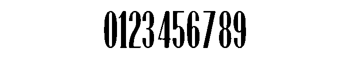 Blockwave Font OTHER CHARS