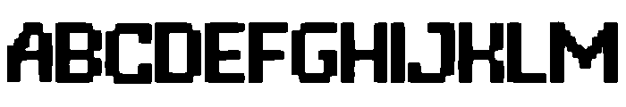 Blocky_Crow Font UPPERCASE