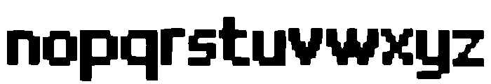 Blocky_Crow Font LOWERCASE