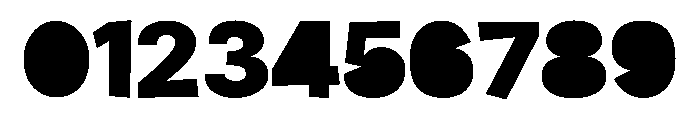 Blocky Delight Regular Font OTHER CHARS