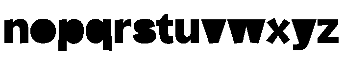 Blocky Delight Regular Font LOWERCASE