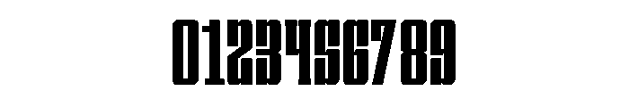 Blocky Varsity Regular Font OTHER CHARS