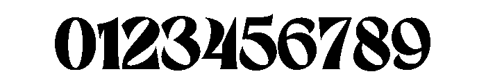 Blode starkly Regular Font OTHER CHARS