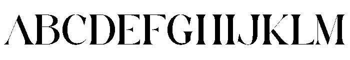 Blode Font UPPERCASE