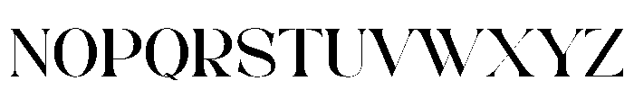 Blode Font UPPERCASE