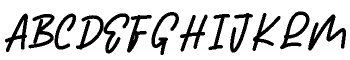 Blodies Font UPPERCASE