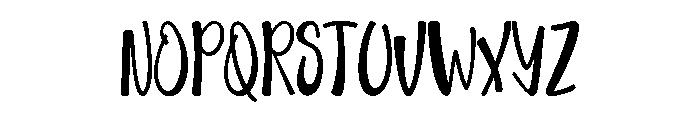 Bloerd Xlospun Regular Font UPPERCASE