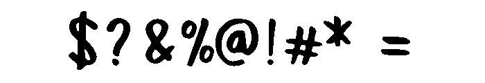 Blogger Comic Regular Font OTHER CHARS