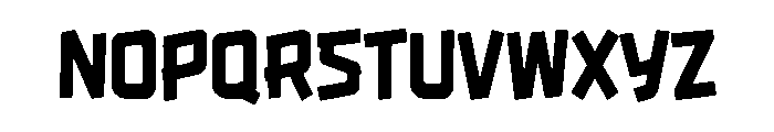 Blokify Font UPPERCASE