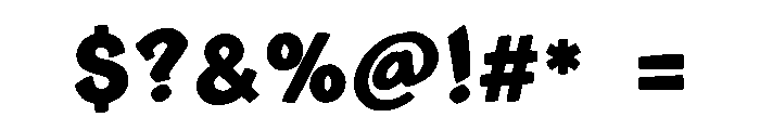 Bloko Font OTHER CHARS