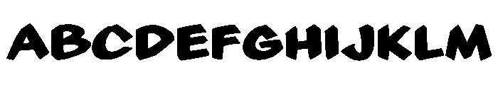 Bloko Font UPPERCASE
