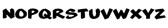 Bloko Font UPPERCASE