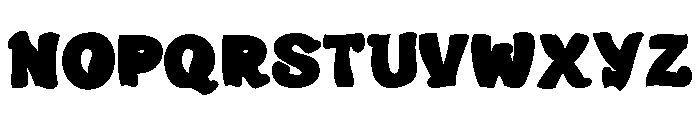 Blomby Reg Font UPPERCASE