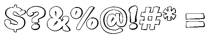Blomby Font OTHER CHARS