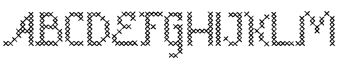 Blondedecore Font UPPERCASE